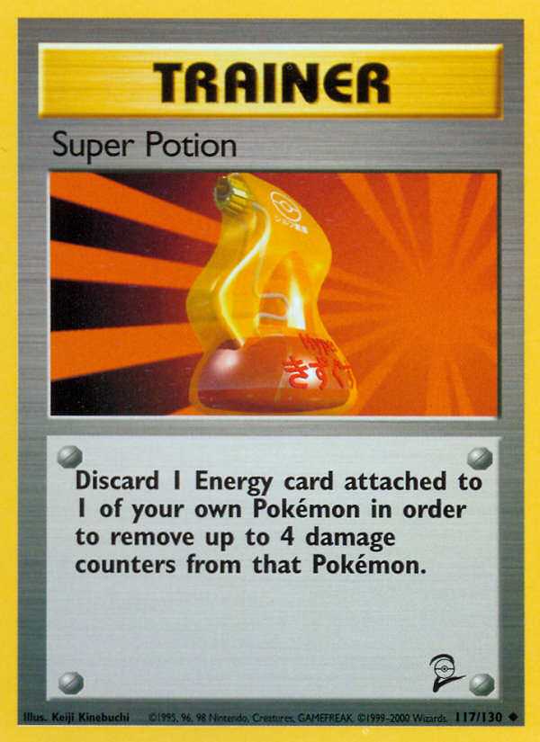 Super Potion (117/130) [Base Set 2] Pokémon