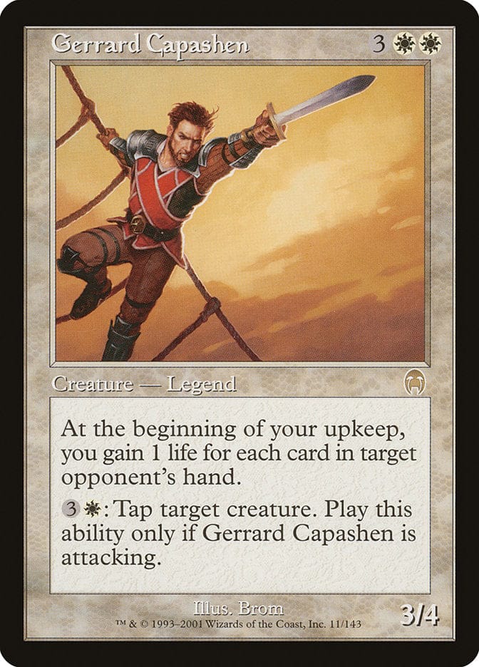 Gerrard Capashen [Apocalypse] Magic: The Gathering