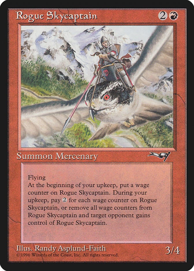 Rogue Skycaptain [Alliances] Magic: The Gathering