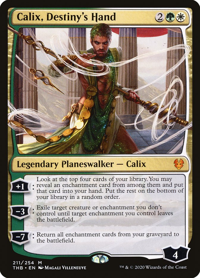 Calix, Destiny's Hand [Theros Beyond Death] Magic: The Gathering