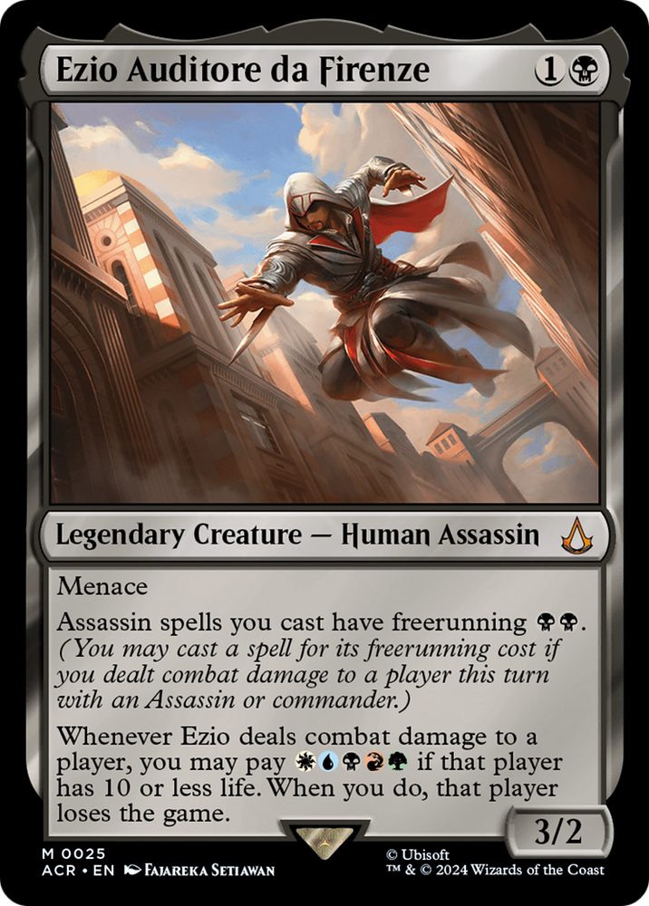 Ezio Auditore da Firenze [Assassin's Creed] Magic: The Gathering