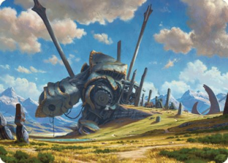 Plains Art Card 1 [Dominaria United Art Series] Magic: The Gathering