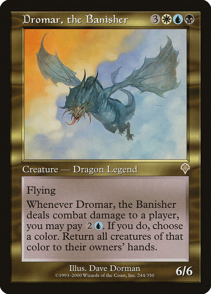 Dromar, the Banisher [Invasion] Magic: The Gathering