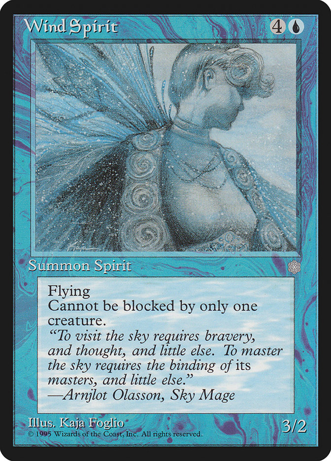 Wind Spirit [Ice Age] Magic: The Gathering