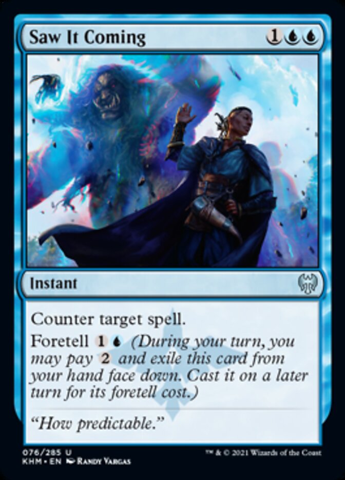 Saw It Coming [Kaldheim] Magic: The Gathering
