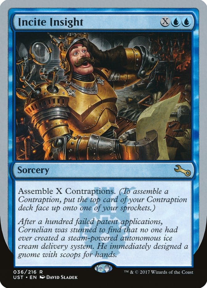 Incite Insight [Unstable] Magic: The Gathering