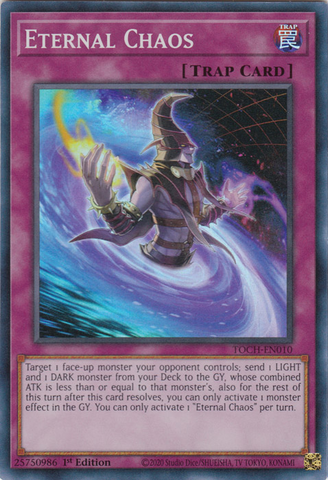 Eternal Chaos [TOCH-EN010] Super Rare - Yugioh Cards For Your TCG Needs!