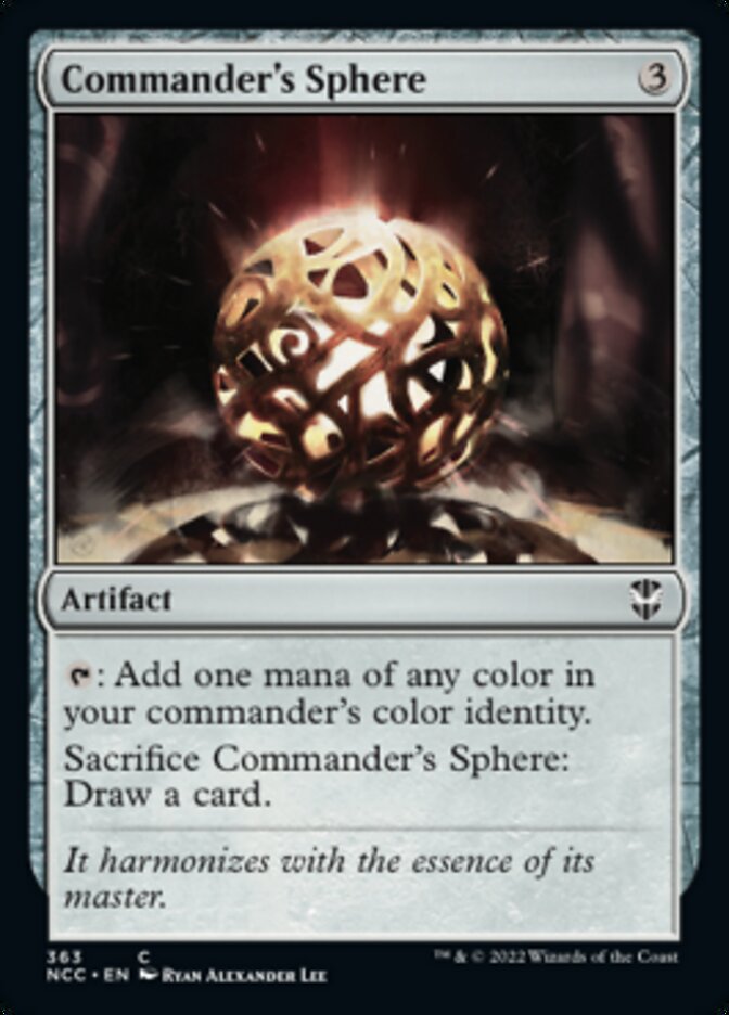 Commander's Sphere [Streets of New Capenna Commander] Magic: The Gathering