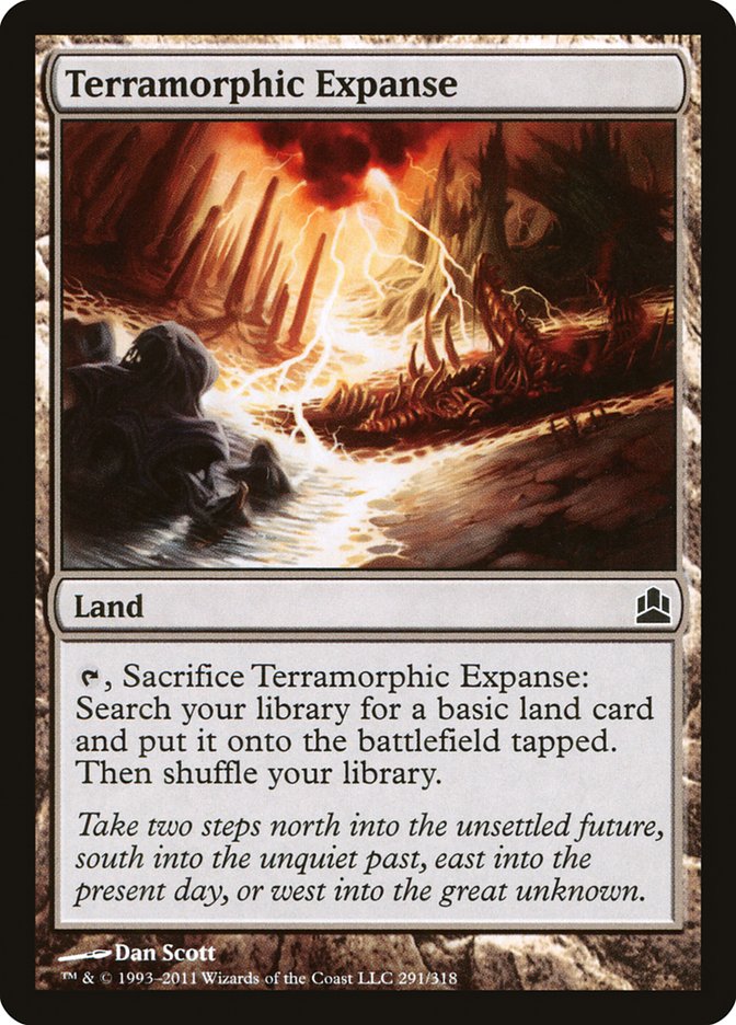 Terramorphic Expanse [Commander 2011] Magic: The Gathering