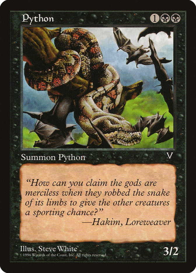 Python [Visions] Magic: The Gathering