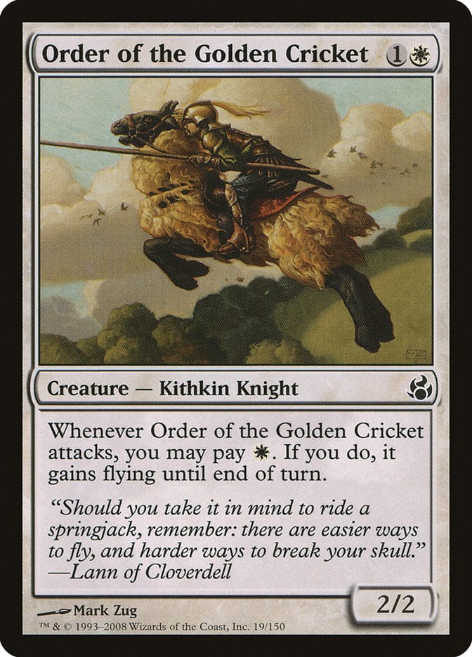Order of the Golden Cricket [Morningtide] Magic: The Gathering