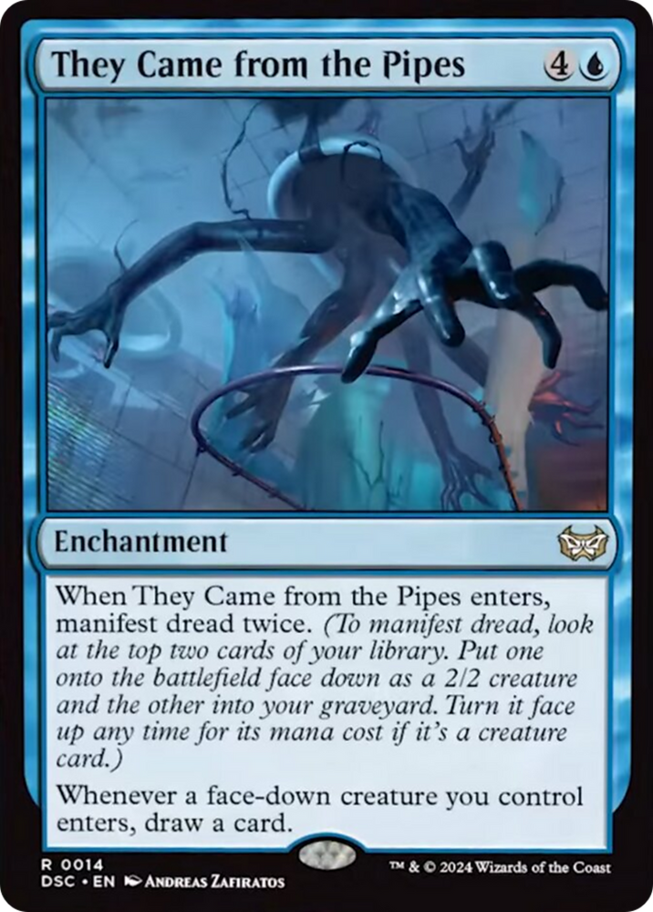 They Came from the Pipes [Duskmourn: House of Horror Commander] Magic: The Gathering