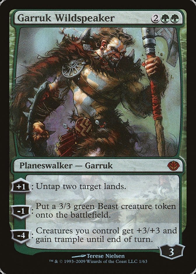 Garruk Wildspeaker [Duel Decks: Garruk vs. Liliana] Magic: The Gathering