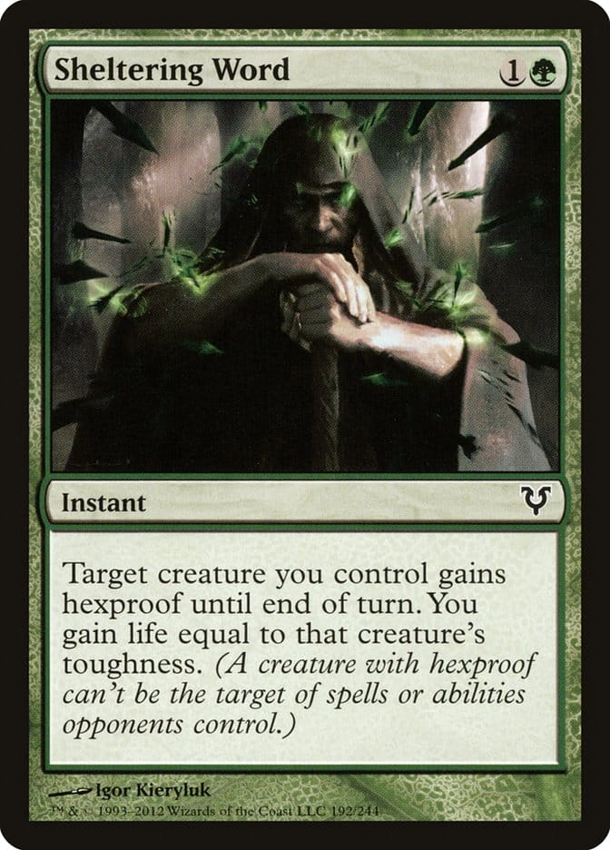 Sheltering Word [Avacyn Restored] Magic: The Gathering