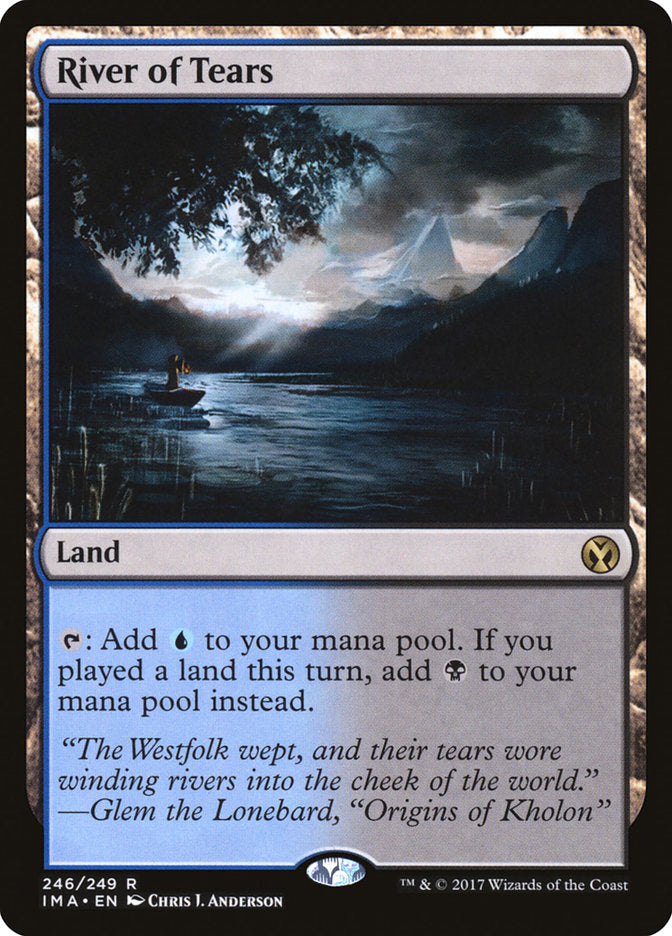 River of Tears [Iconic Masters] Magic: The Gathering