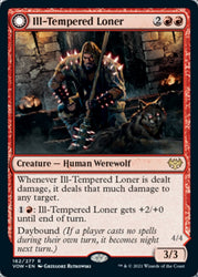 Ill-Tempered Loner // Howlpack Avenger [Innistrad: Crimson Vow] Magic: The Gathering