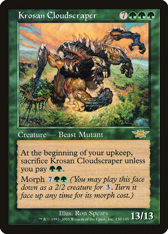 Krosan Cloudscraper [Legions] Magic: The Gathering