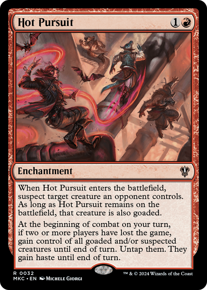 Hot Pursuit [Murders at Karlov Manor Commander] Magic: The Gathering