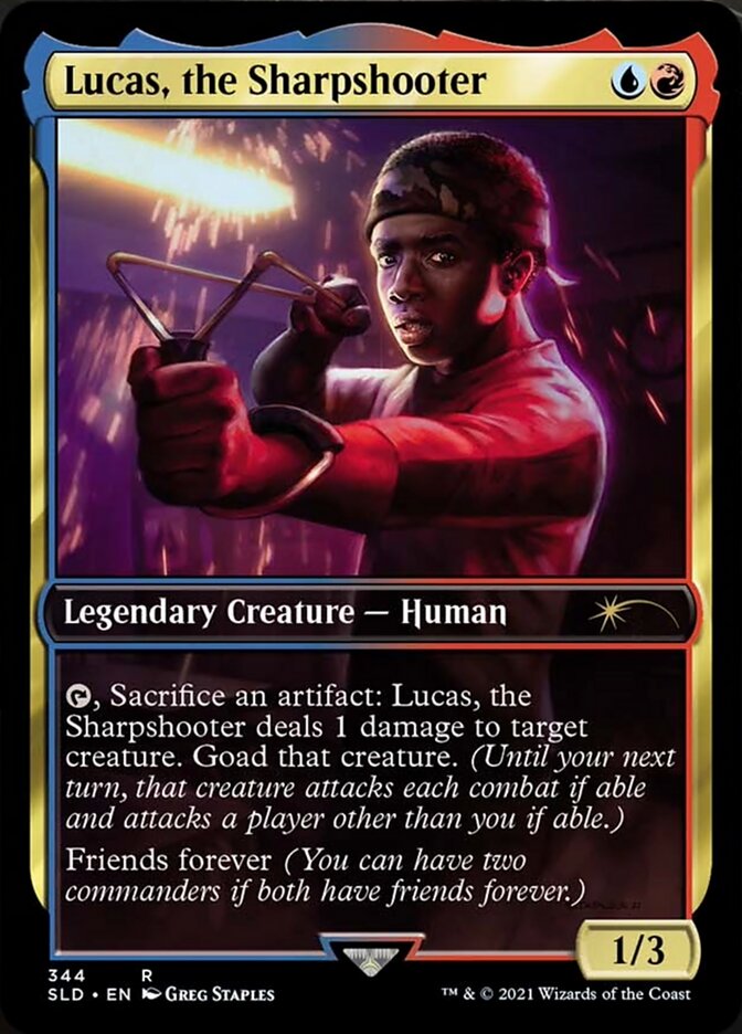 Lucas, the Sharpshooter [Secret Lair Drop Series] Magic: The Gathering