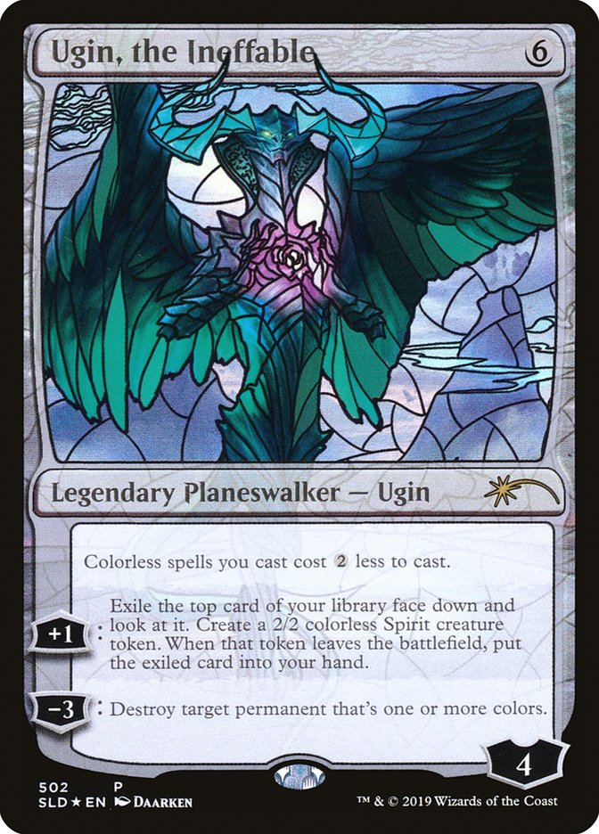 Ugin, the Ineffable (Stained Glass) [Secret Lair Drop Promos] Magic: The Gathering