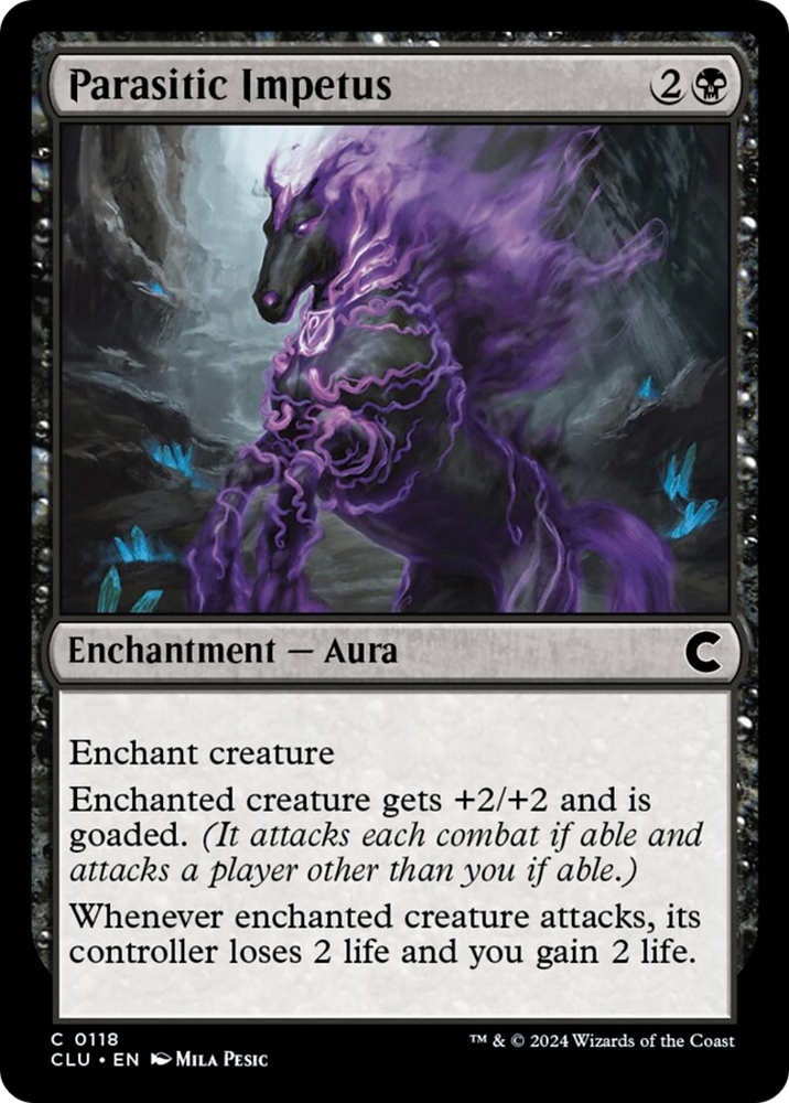 Parasitic Impetus [Ravnica: Clue Edition] Magic: The Gathering