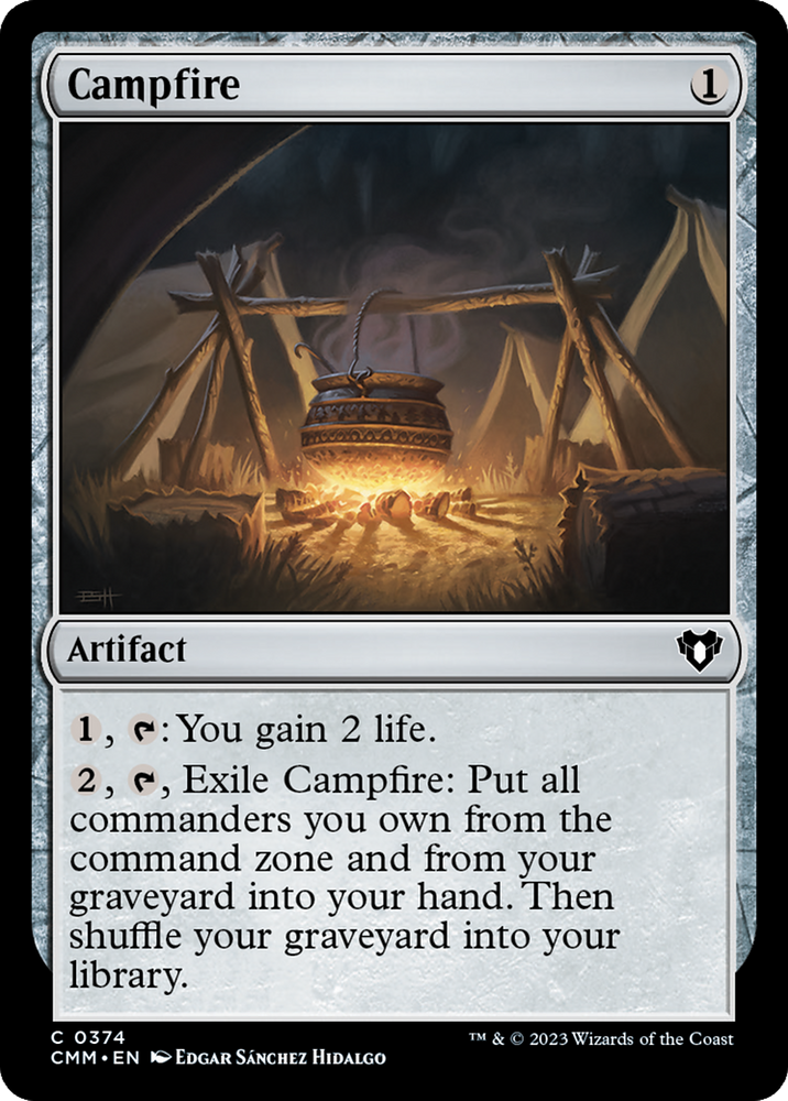 Campfire [Commander Masters] Magic: The Gathering