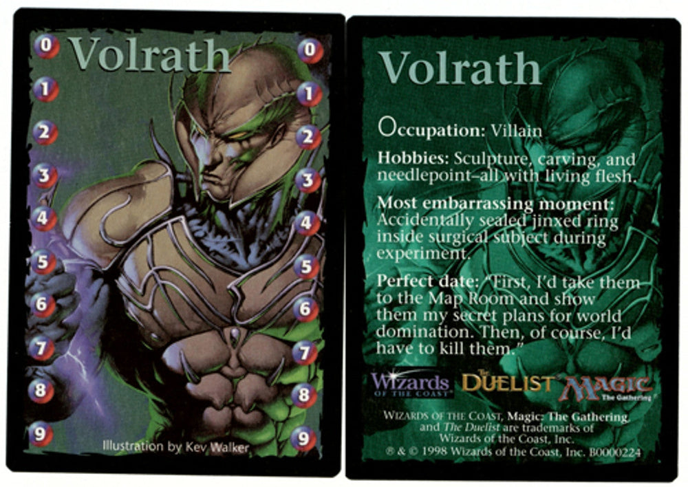 Volrath Life Counter Token [Media Promos] Magic: The Gathering