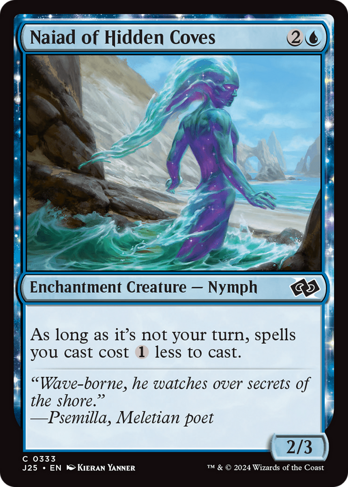 Naiad of Hidden Coves [Foundations Jumpstart] Magic: The Gathering