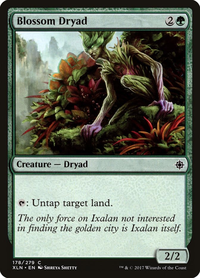 Blossom Dryad [Ixalan] Magic: The Gathering