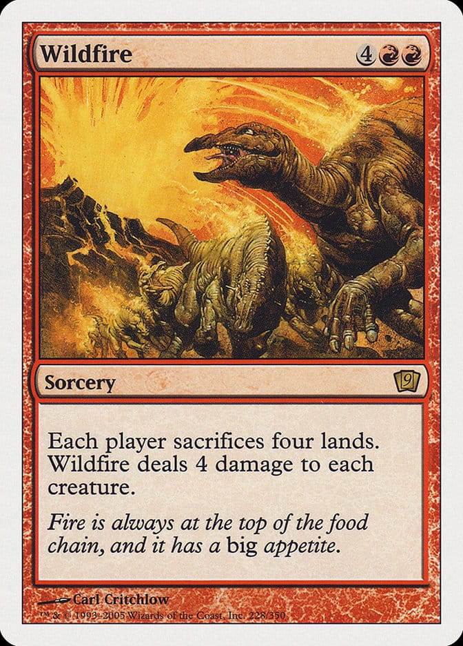 Wildfire [Ninth Edition] Magic: The Gathering