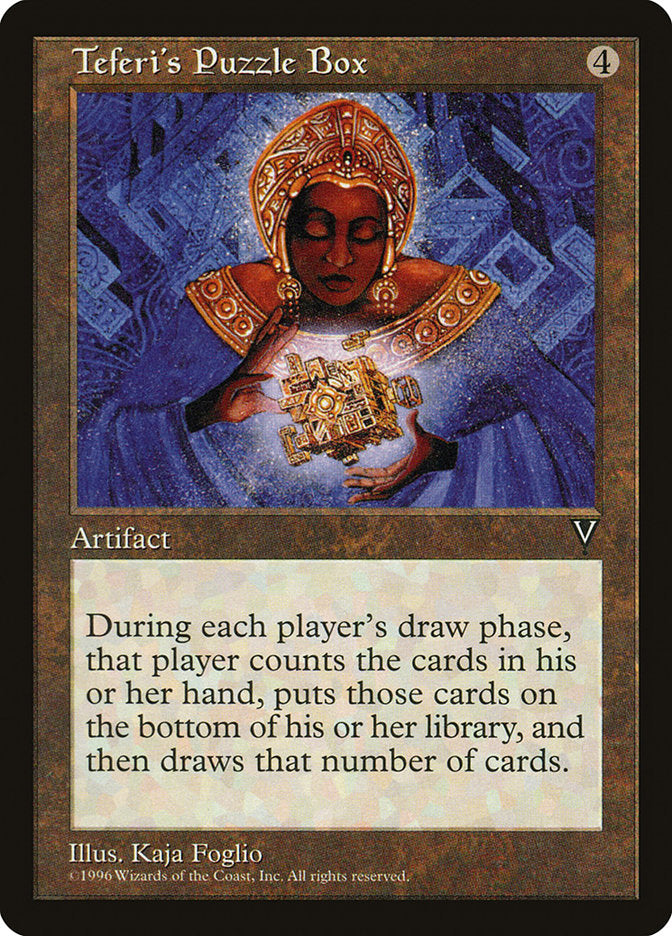 Teferi's Puzzle Box [Visions] Magic: The Gathering