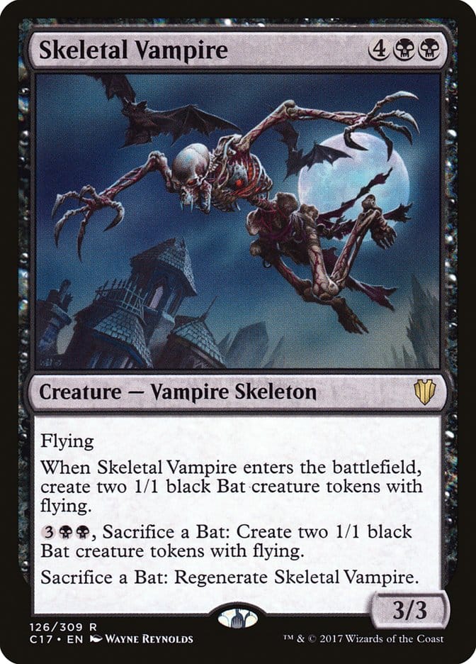 Skeletal Vampire [Commander 2017] Magic: The Gathering