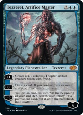 Tezzeret, Artifice Master [Jumpstart 2022] Magic: The Gathering