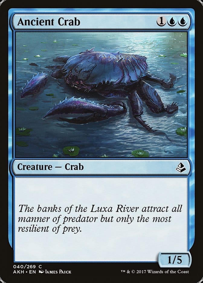Ancient Crab [Amonkhet] Magic: The Gathering