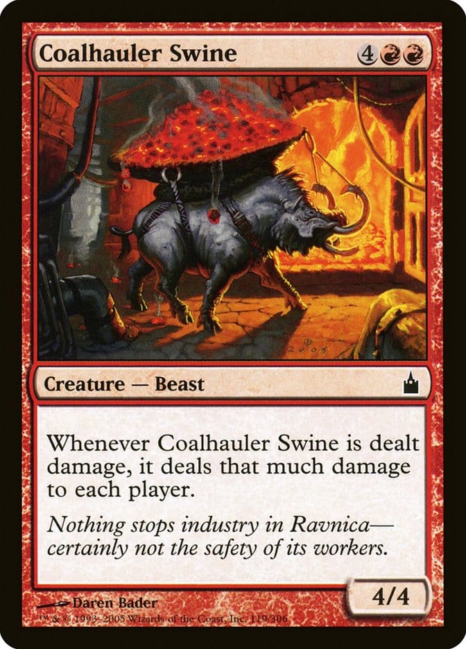 Coalhauler Swine [Ravnica: City of Guilds] Magic: The Gathering