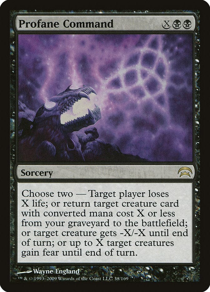 Profane Command [Planechase] Magic: The Gathering