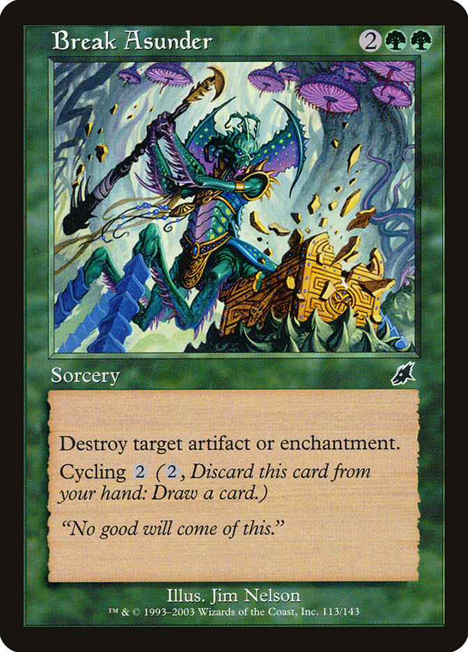 Break Asunder [Scourge] Magic: The Gathering