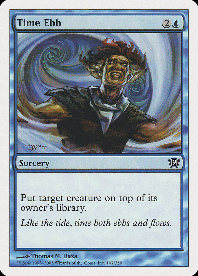 Time Ebb [Ninth Edition] Magic: The Gathering