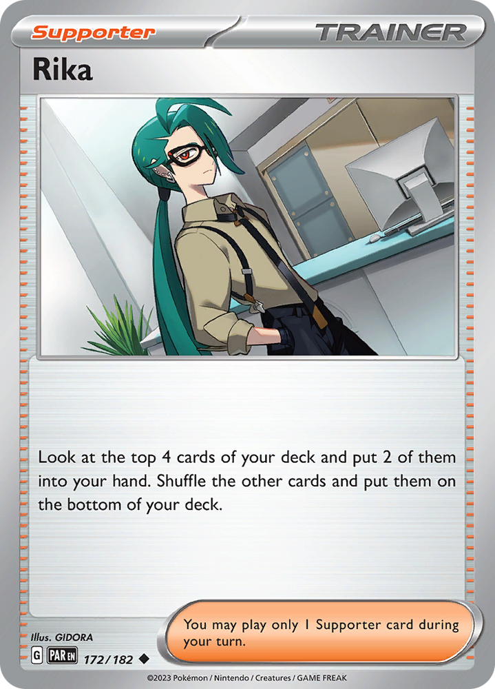 Rika (172/182) [Scarlet & Violet: Paradox Rift] Pokémon