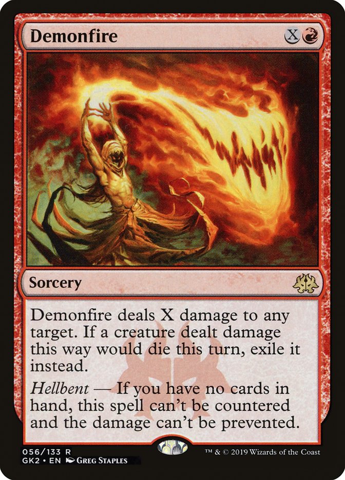 Demonfire [Ravnica Allegiance Guild Kit] Magic: The Gathering