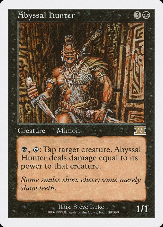 Abyssal Hunter [Classic Sixth Edition] Magic: The Gathering