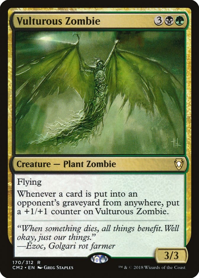 Vulturous Zombie [Commander Anthology Volume II] Magic: The Gathering