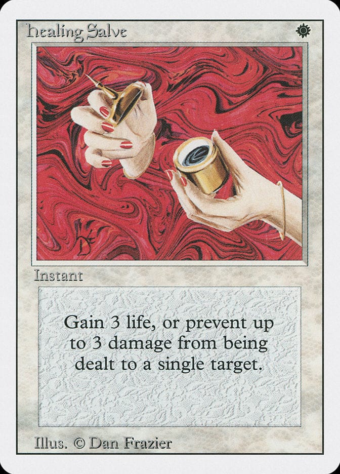 Healing Salve [Revised Edition] Magic: The Gathering