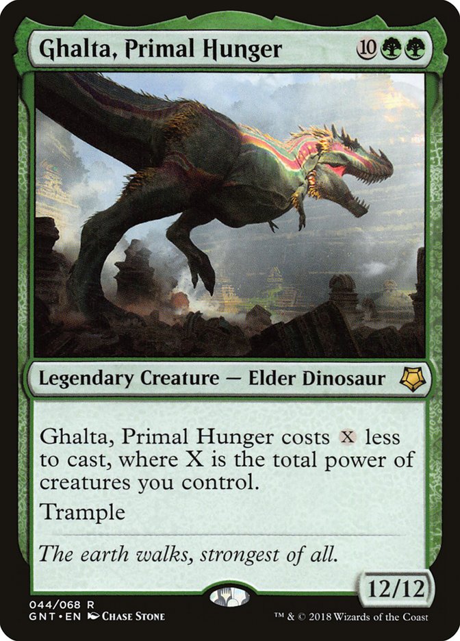 Ghalta, Primal Hunger [Game Night 2018] Magic: The Gathering