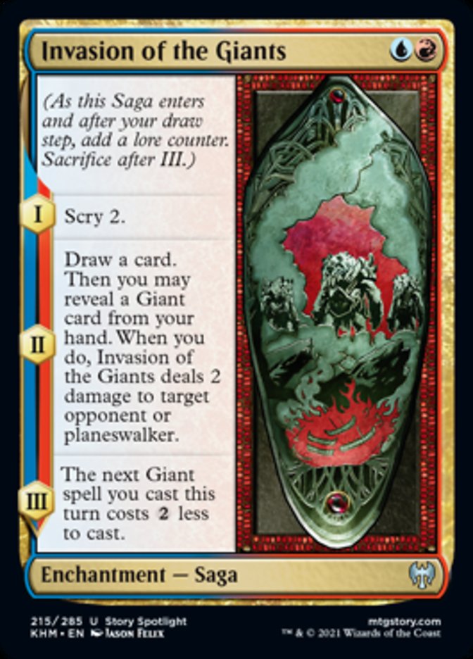 Invasion of the Giants [Kaldheim] Magic: The Gathering