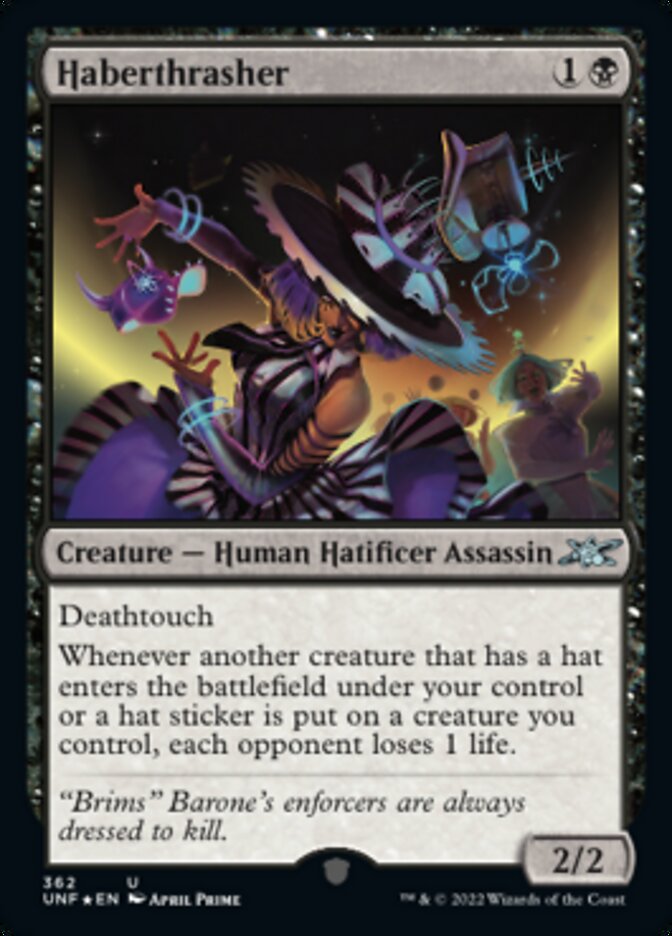 Haberthrasher (Galaxy Foil) [Unfinity] Magic: The Gathering