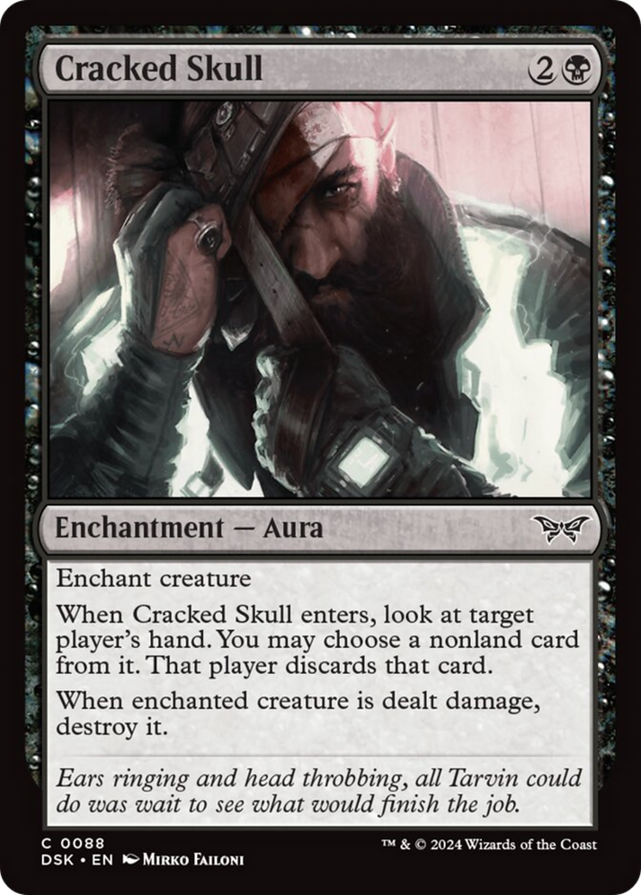 Cracked Skull [Duskmourn: House of Horror] Magic: The Gathering
