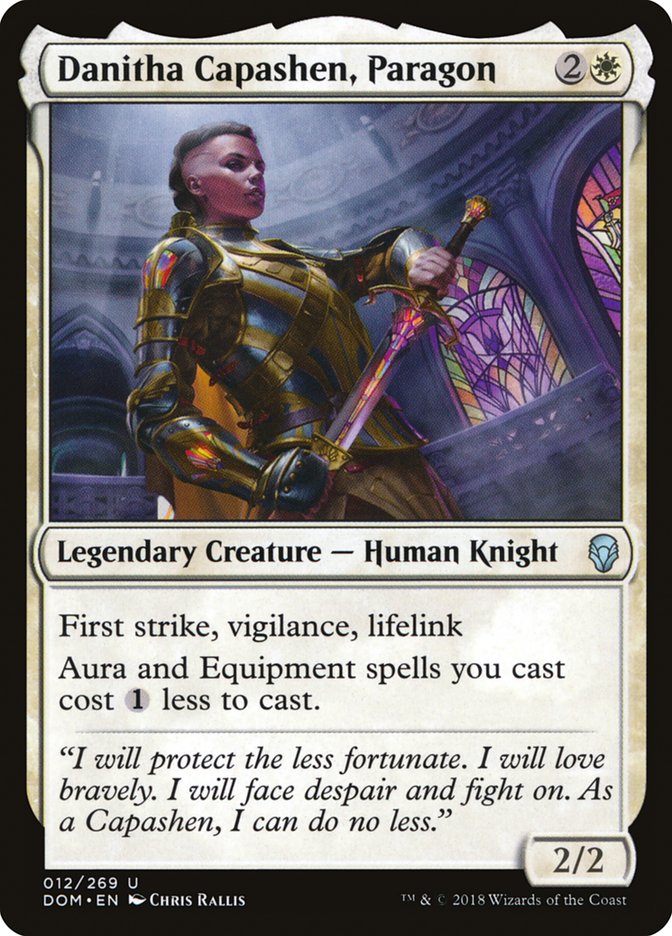 Danitha Capashen, Paragon [Dominaria] Magic: The Gathering