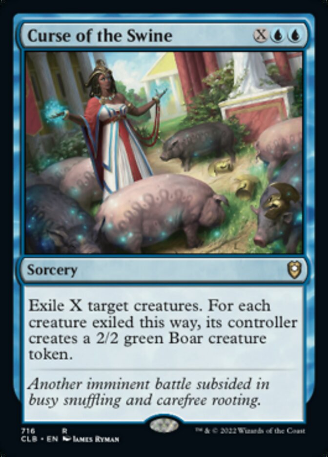 Curse of the Swine [Commander Legends: Battle for Baldur's Gate] Magic: The Gathering