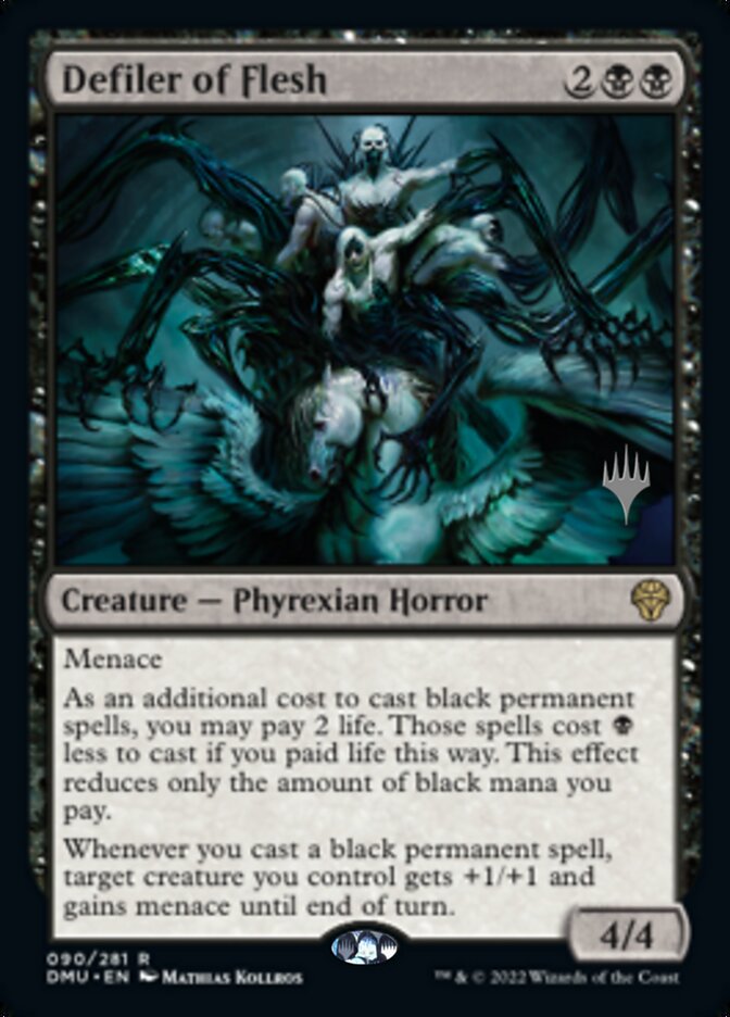 Defiler of Flesh (Promo Pack) [Dominaria United Promos] Magic: The Gathering